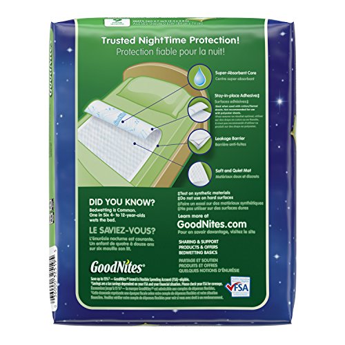 GoodNites Disposable Bed Mats, 36 Count (Packaging May Vary) Baby Products Store