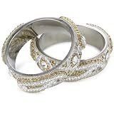Chamak by priya kakkar Set Of Two Raised Paisl
