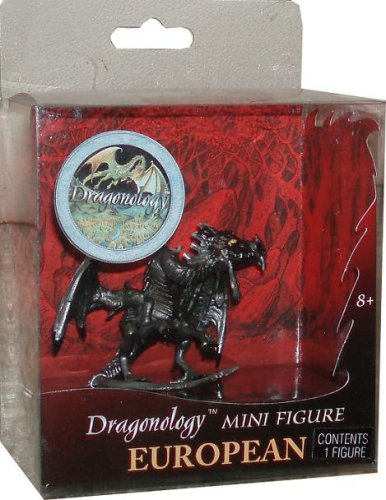 Dragonology 2 Inch Tall Mini Dragon Figure - European Dragon