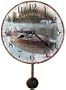 Howard Miller 620-431 Muskoka Boat Builders Wall Clock
