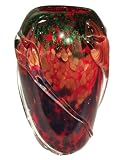 Dale Tiffany PG80441 Crossroads Art Decorative Vase, 8-1/2-Inch by 12-Inch