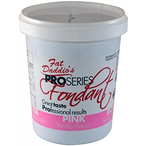 Fat Daddio's Fondant Pink Vanilla 2 Lb.
