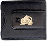 Colorado Avalanche Silver Leather Money Clip & C/C Holder