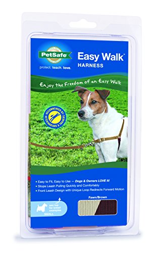 PetSafe Easy Walk Dog Harness, Small, Fawn/Brown