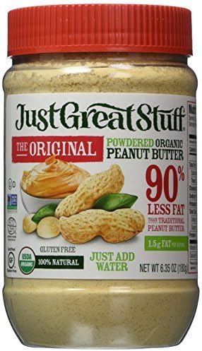 Organic Powdered Peanut Butter - 6.35 Oz. by Just Great Stuff