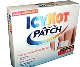 Icy Hot Medicated Patch for Back and Large Area - 10 Patches