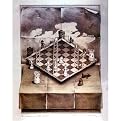 Folded Chess Set Poster - 16x20"