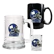 New York Giants 15oz Tankard, 15oz Ceramic Mug & 2oz Shot Glass Set - Helmet Logo NFL Football