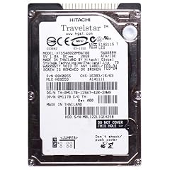 20GB Notebook-HDD Hitachi Travelstar HTS548020M9AT00 p/n 08K0855 IDE ID11336