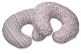 Boppy 2-Pack Bundle Slipcover, Spring Flowers/Spring Stripe
