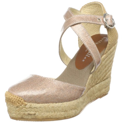 Bettye Muller Women’s Katy Bis Closed Toe Espadrille,Bronze,37 EU/37EU=6.5-7 M US