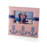 Mud Pie Boathouse Baby Red Seersucker Photo Frame,... by Mud Pie