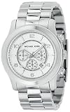 51cNjA0jPUL. SL160  Michael Kors Mens MK8086 Silver Oversize Runway Watch