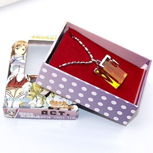 Sword Art Online sao Crystal Necklace -- Yellow