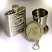 Jack Daniel's Hip Flask with Collapsible Cup