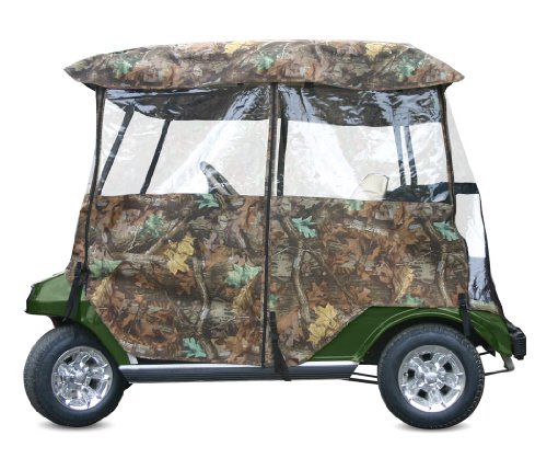 Deluxe Camoflauge Golf Cart Enclosure
