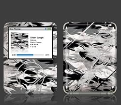 Apple iPod Nano Premium Vinyl Skin - Urban Jungle (Gelaskins Brand) Made in Canada
