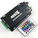 16 Colors Remote Control High Low Sound Sensitive IR Infrared Music Controller For RGB Strip Light