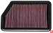 K&N 33-2451 High Performance Replacement Air Filter for 2010-11 Hyundai Tucson 2.0/2.4L L4