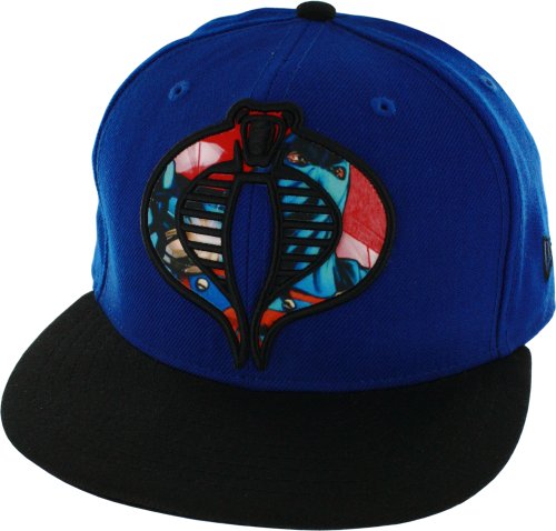  GI Joe Cobra Sublimated Action Logo Men's 59FIFTY Flex-Fit Baseball Cap