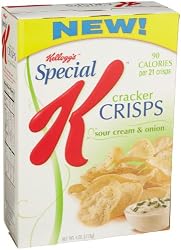 Special K Cracker Crisps, Sour Cream and Onion, 4-Ounce Boxes (Pack of 4)