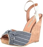 Produkt-Bild: Buffalo London 310-4672 STRIP FABRIC PATENT BEIGE347 116754 Damen Sandalen/Fashion-Sandalen