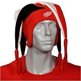 New Era Detroit Red Wings Youth Red Snow Plow Fleece Cap