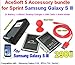5 Accessory 2x 2980mAh L710 Battery Desktop Home Wall Dock Travel Charger Micro USB Data Sync Cable Stand Holder for Samsung Galaxy S III SPH-L710 Sprint CellPHONE USA
