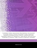 Articles on Cleaning Tools, Including: Electrolux, the Hoover Company, Miele, Dyson (Company), Kirby Company, Numatic International Limited, Goblin Va Electrolux