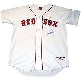 Josh Beckett Boston Red Sox Autographed Authentic Home Jersey