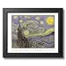 Vincent Van Gogh Starry Night Wall Decor Picture Framed Art Print