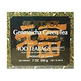Foojoy Genmaicha Green Tea 7 Oz 100 Teabags by FooJoy