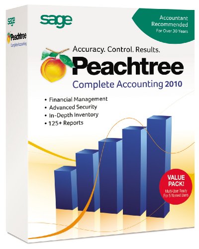 Peachtree By Sage Complete Accounting 2010 Multi-User