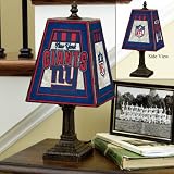 New York Giants 14 Inch Art Glass Lamp