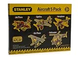 Stanley Construct & Play Aircraft 5 Pack Kit