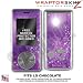 Stardust Purple WraptorSkinz Skin for LG Chocolate vx8500 phones by TuneTattoozTM