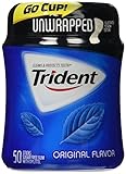 UPC 012546006064 product image for Trident NEW Original Flavor Sugar Free Gum 50 Sticks with Xylitol | upcitemdb.com