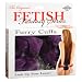 Fetish Fantasy Bondage Gear Purple Furry Metal Handcuffs
