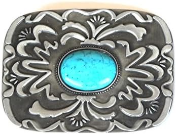 Native American Western Turquoise Stone Belt Buckle (Brand New)
