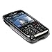 MyBat Smoke Zebra Plexi Hard Silicone Cover Case For BlackBerry Pearl 9100 thumb