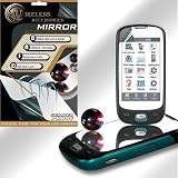 Samsung Highlight T749 Mirror Screen Protector + Free LiveMyLife Wristband