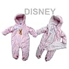 ROSA DISNEY ORIGINAL OVERALL - STRAMPLER BABY SCHNEEANZUG FLAUSCHIG WINNIE POOH WINNI PUUH WINTERSTRAMPLER WINTER SOMMER 0-3 MONATE (56-62)