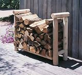 4 foot Log Style Firewood Rack