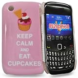 Accessory Master- Rose Coque hybrid - pour blackberry curve 8520 / conception de KEEP CALM AND EAT CUPCAKES 