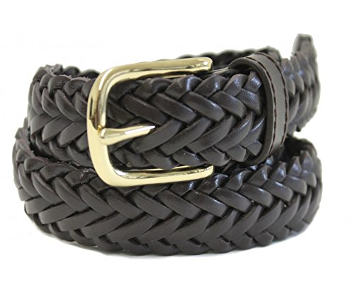 Dillon Boys Braided Leather Belt by Thomas Bates
