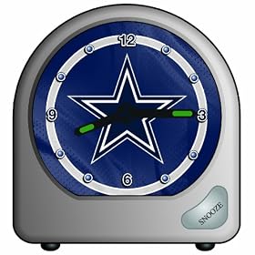 Click here to buy NFL Dallas Cowboys Alarm Clock.