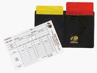 REFEREE WALLET CARDS, CASE, SCORE SHEET