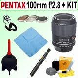 Pentax D FA 100mm f/2.8 Macro Lens + Accessory Kit