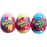 Shopkins Easter Eggs Set of 3 Eggs - 2 Shopkins in each Egg