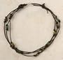 Anklet - Triple Stranded, Indonesian Tradewind Beads